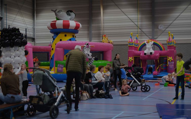 Banner springkussenfestijn