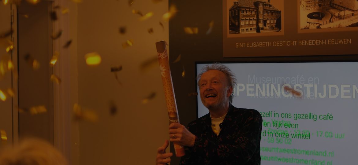 80 jaar bevrijding tentoonstelling banner