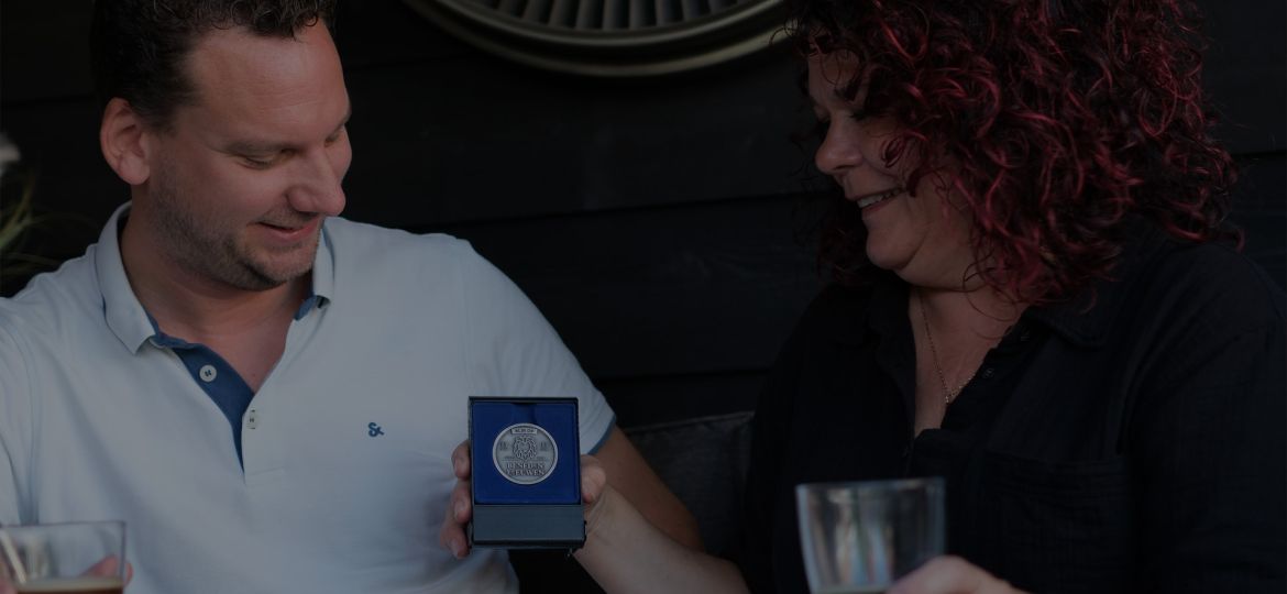 Banner Dag van Leeuwen medaille