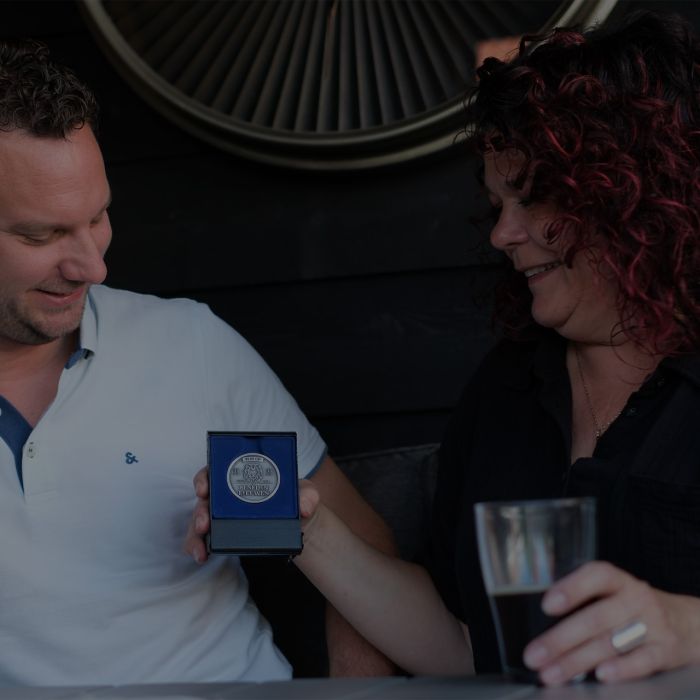 Banner Dag van Leeuwen medaille